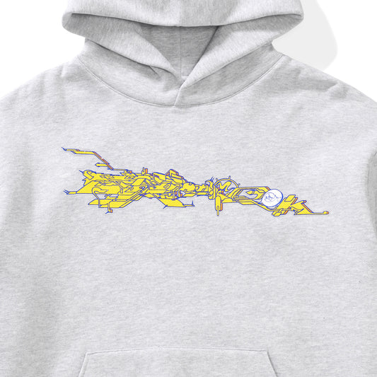Renks 99 grey hoodie Melbourne streetwear Blank TM
