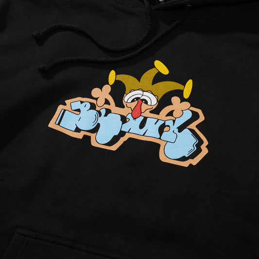 World & Cola black hoodie artist-designed Blank TM