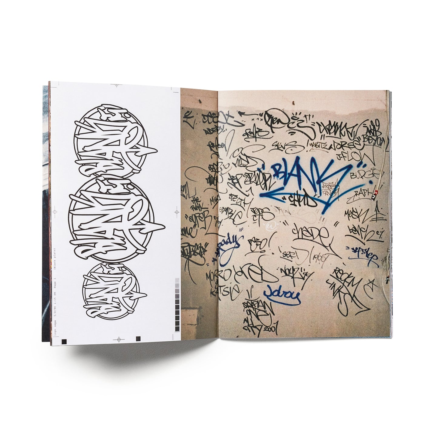 Blank TM 30 Years zine archive book Melbourne streetwear