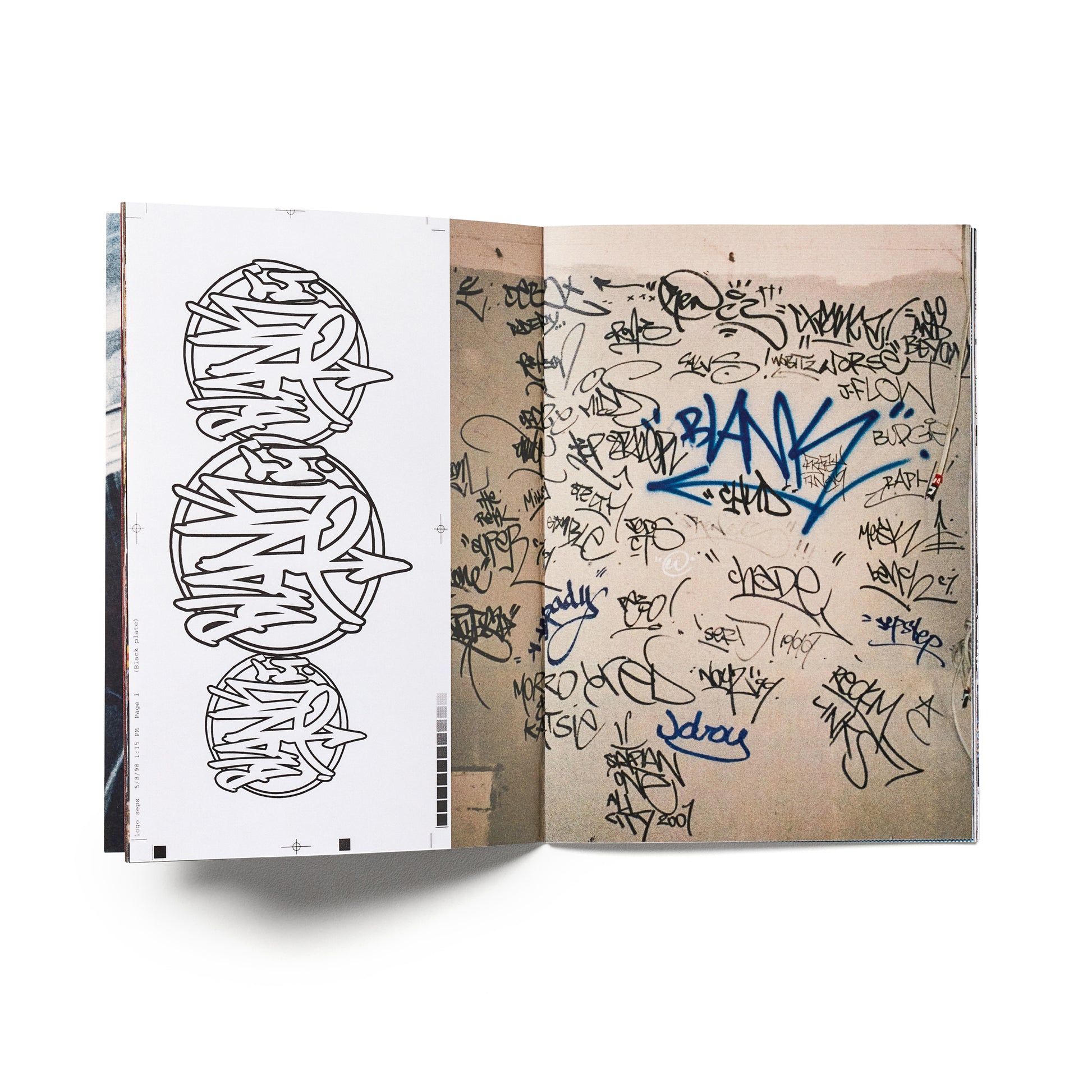 Blank TM 30 Years zine archive book Melbourne streetwear