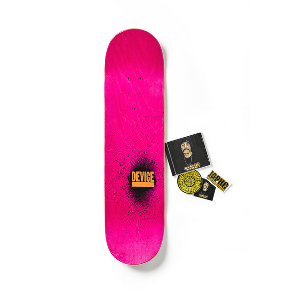 JAPH C - THE BLANK DIRTBAG - SKATEBOARD, CD & STICKER PACK
