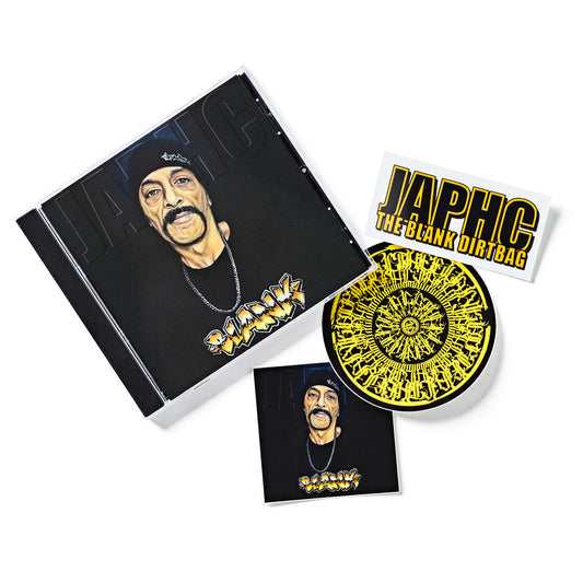 Japh C The Blank Dirtbag CD Melbourne hip hop release Blank TM