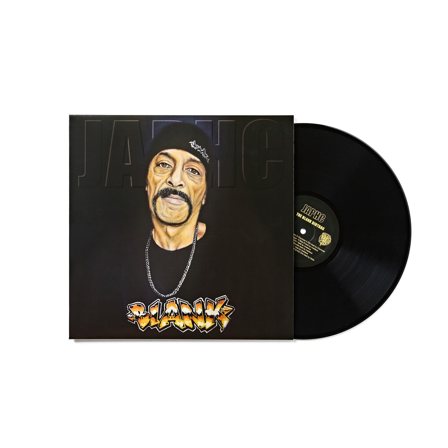 Japh C The Blank Dirtbag vinyl LP Melbourne hip hop Blank TM