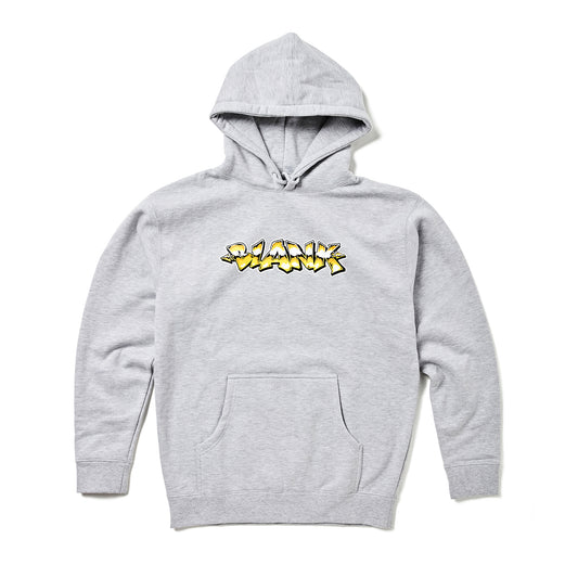 Goldie graphic hoodie grey by Blank TM in-house artist Melbourne streetwear