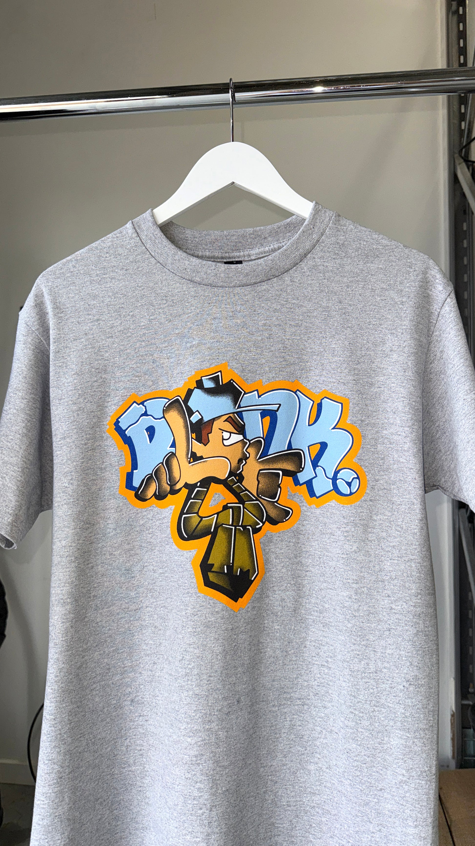 SMEL heather grey graphic t-shirt Australian streetwear brand