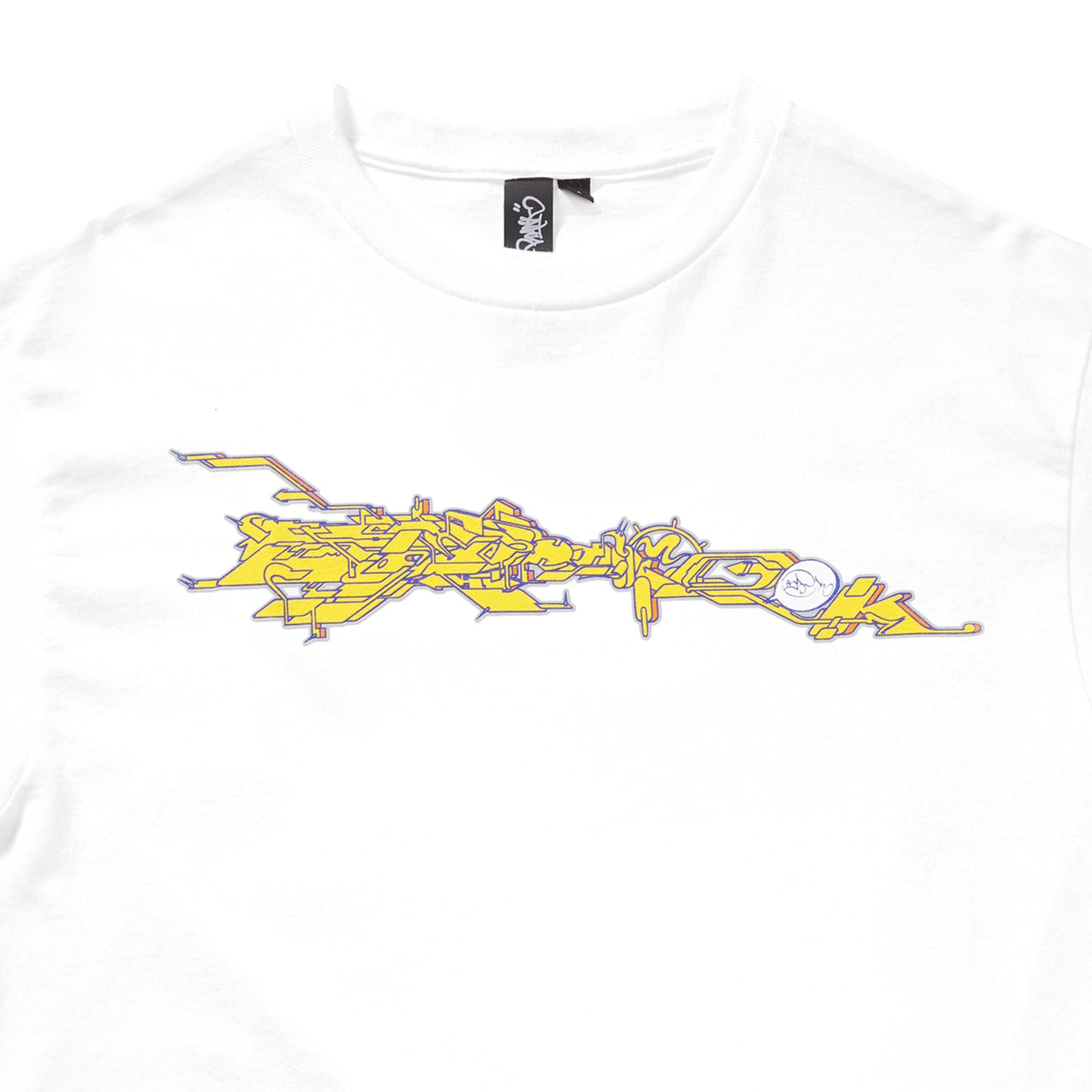Renks 99 white graphic tee by Blank TM