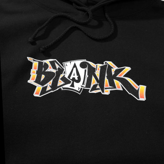 Ace of Spades black hoodie graphic design Blank TM