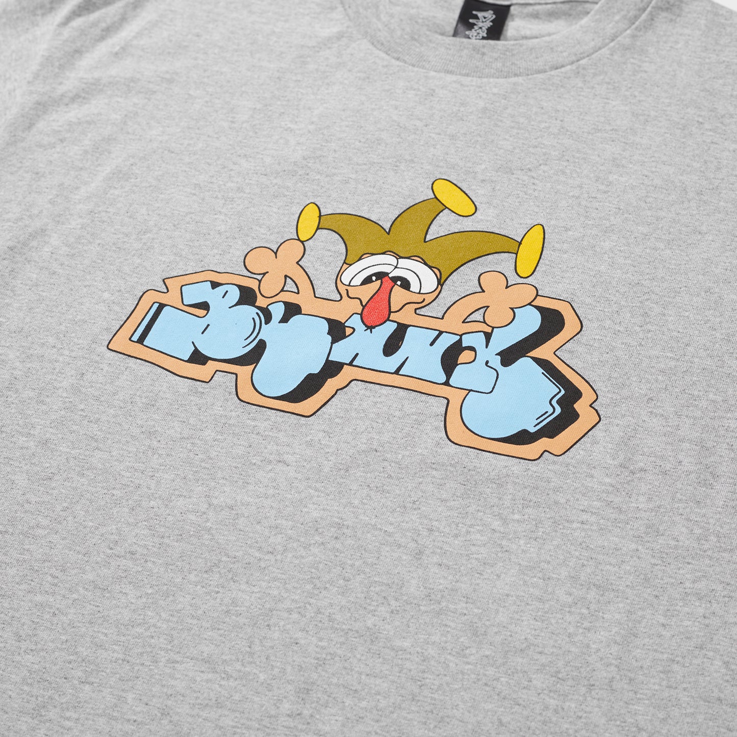 World & Cola grey tee streetwear design Blank TM