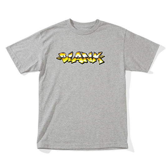 Goldie graphic t-shirt heather grey by Blank TM in-house artist Melbourne streetwear