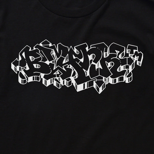 Ulcer black graphic tee featuring artwork by Ulcer Blank TM