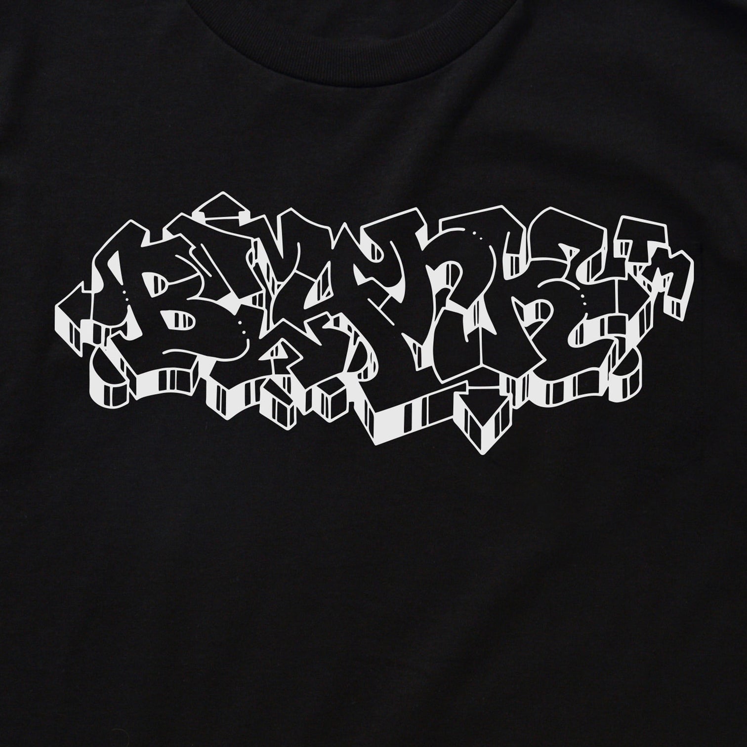 Ulcer TShirt Black Blank TM