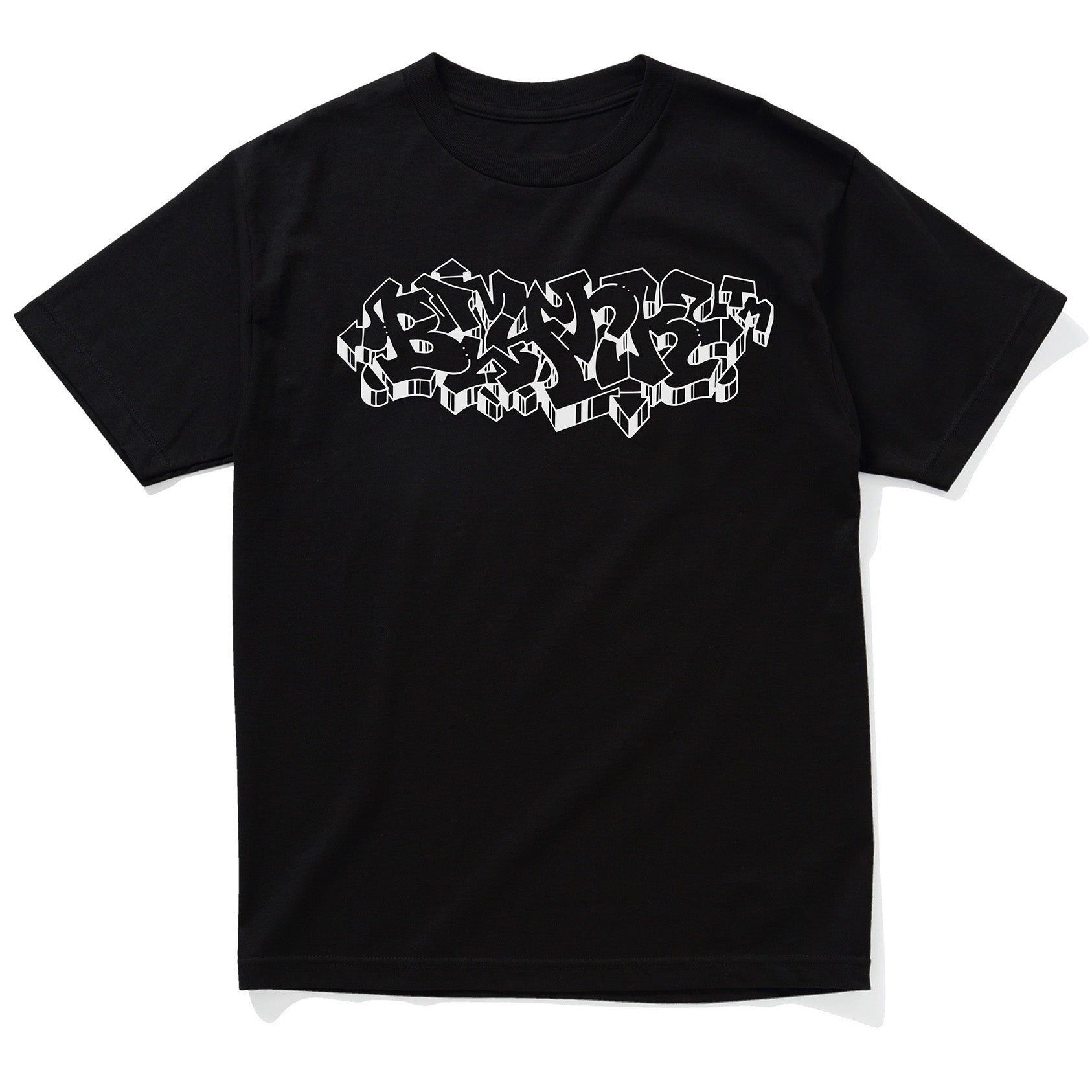 Ulcer graphic t-shirt black by artist Ulcer for Blank TM Melbourne streetwear