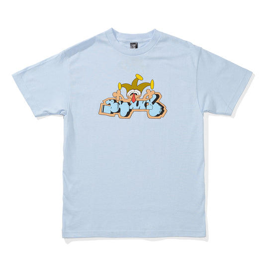 World & Cola graphic t-shirt light blue Blank TM Melbourne streetwear