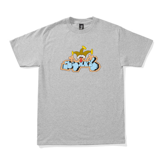 World & Cola graphic t-shirt heather grey Blank TM Melbourne streetwear