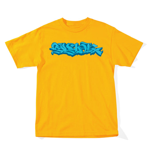 NEW ENGLISH PT 2 T-SHIRT - GOLD