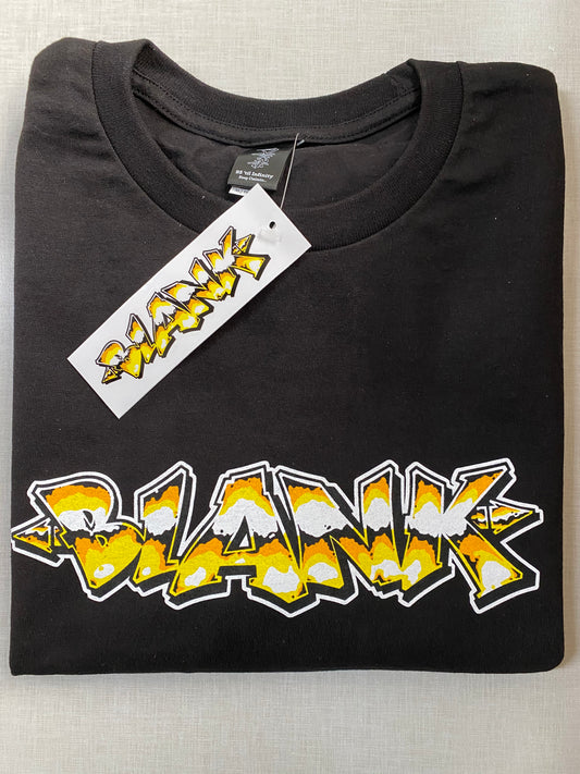 Goldie black tee Melbourne streetwear by Blank TM